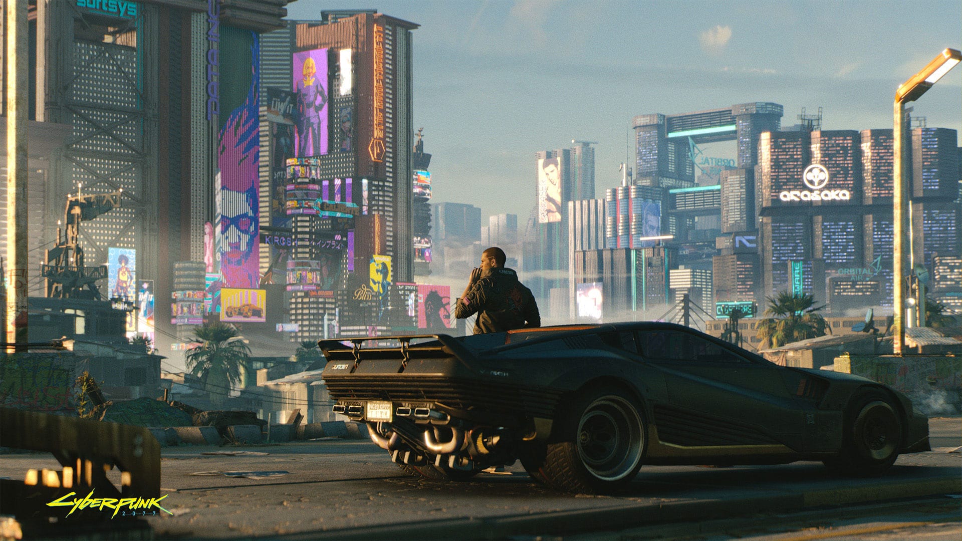 Cyberpunk 2077 Day One Update world map night city cd projekt red