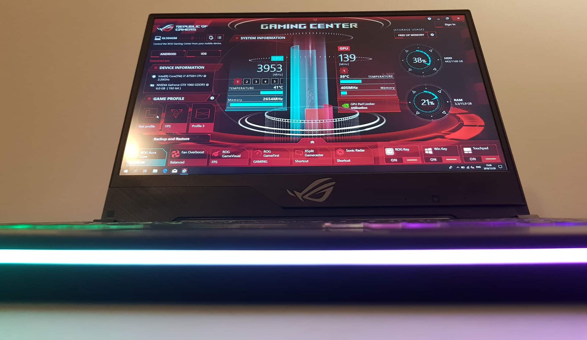 ASUS Rog Strix Scar II GL504