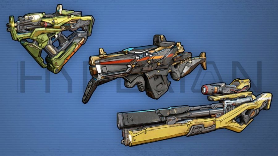 Borderlands 3 Weapons Hyperion