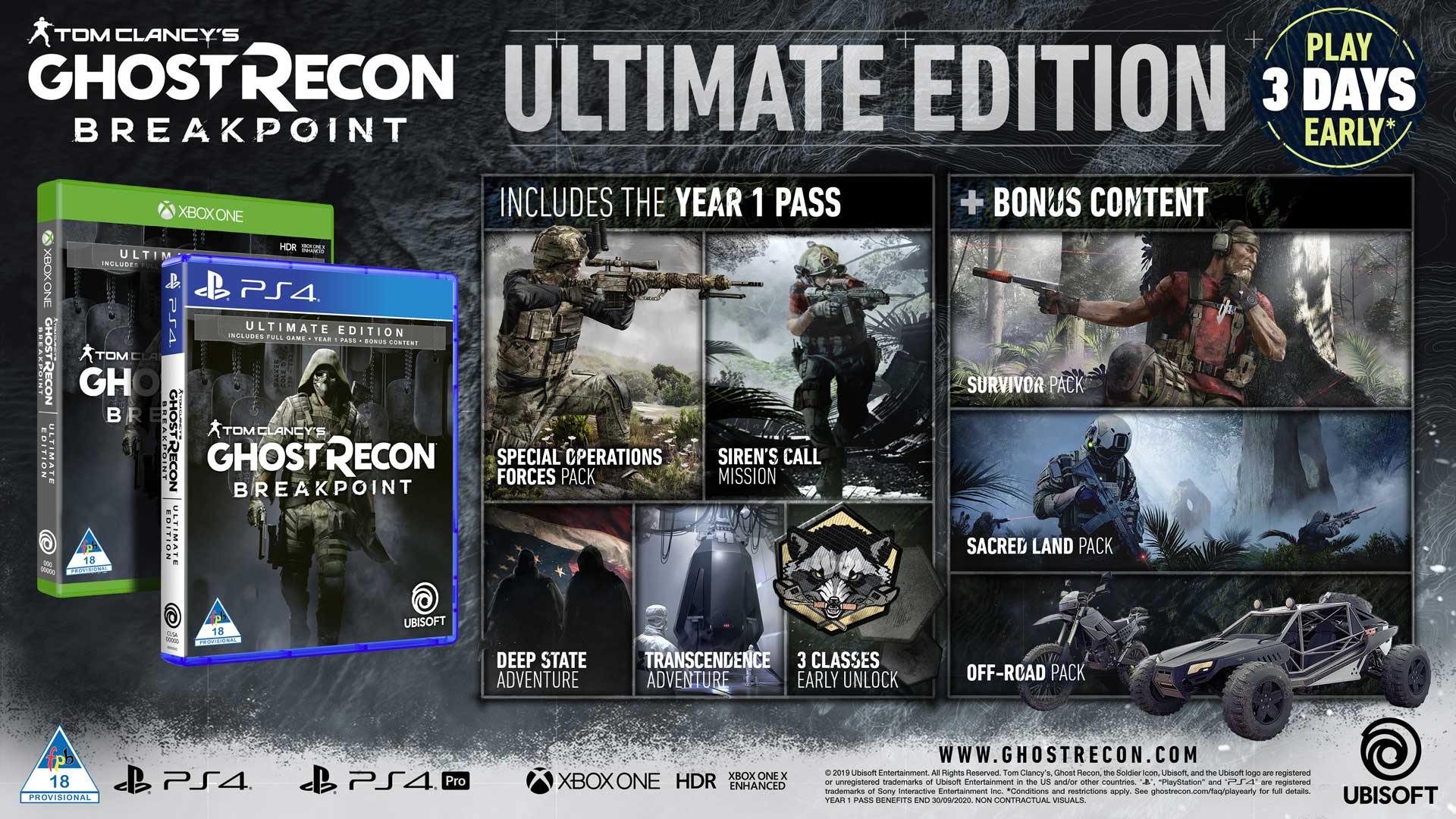 Ghost Recon Breakpoint Special Editions