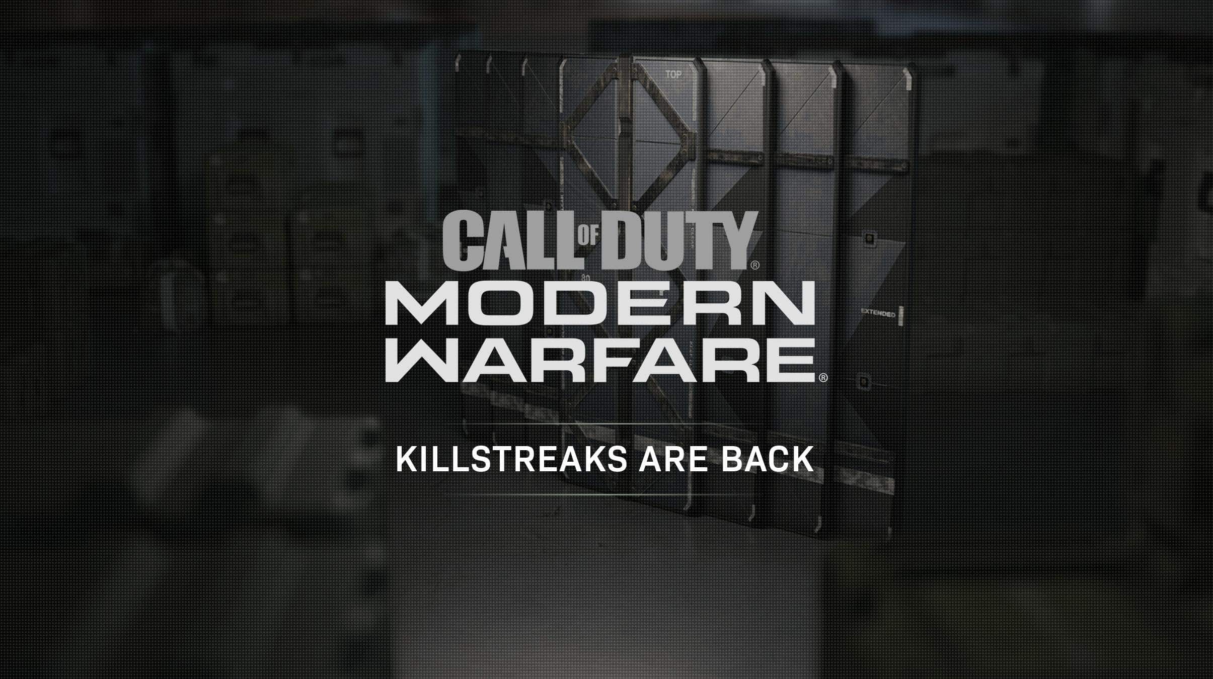 Modern Warfare Killstreaks