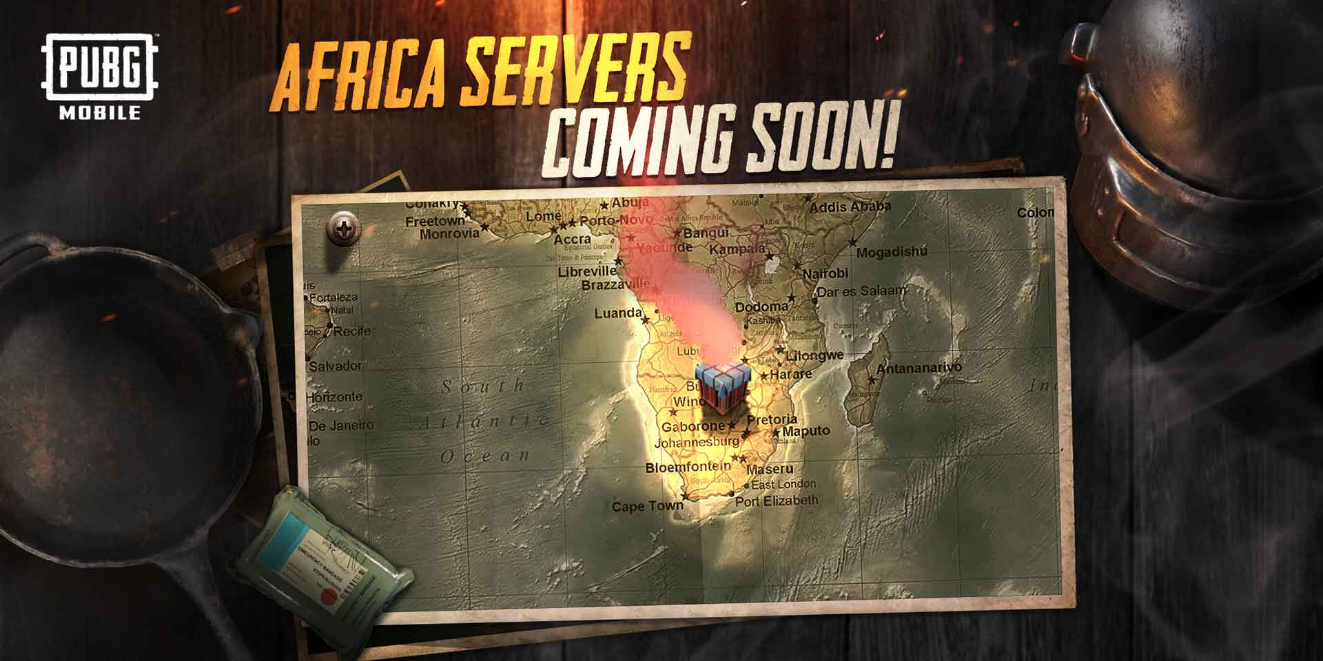 PUBG South African Servers