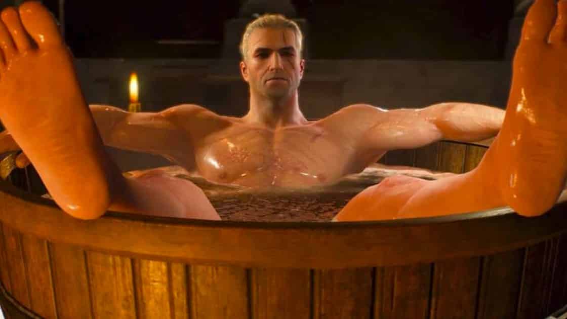 The Witcher Netflix Series Bathtub Scene