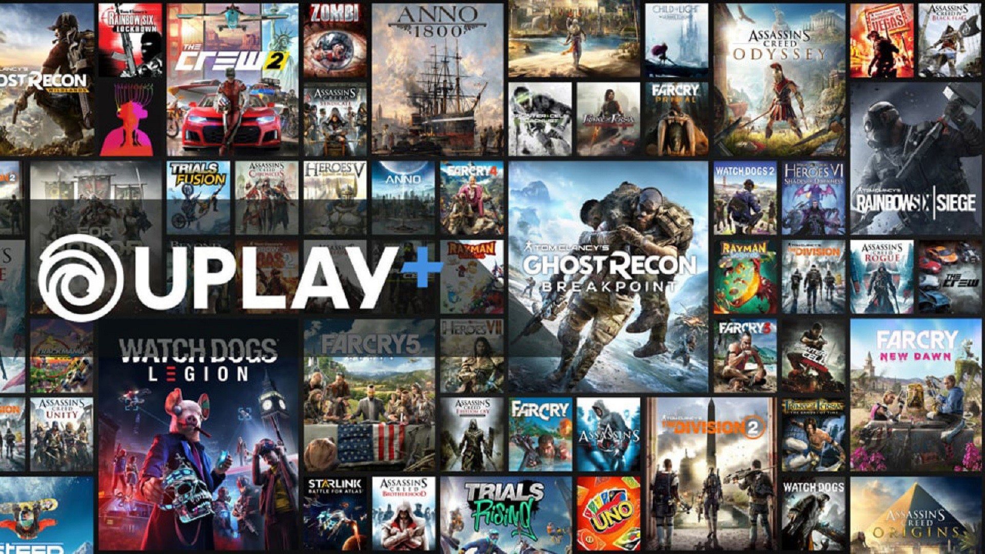 Uplay+ Games List