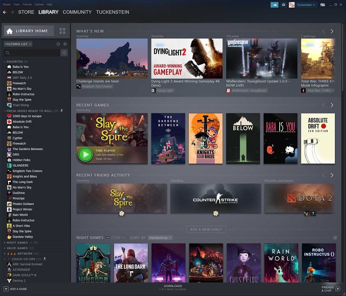 Steam Libraries
