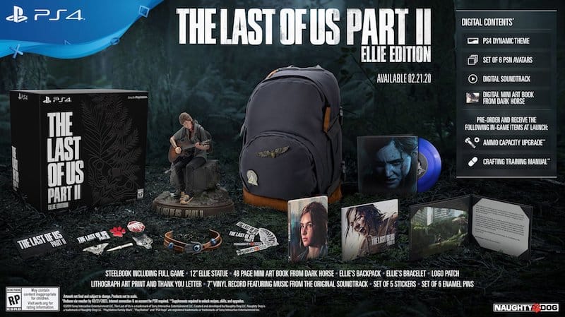 The last of Us Part II Special Edition PS4