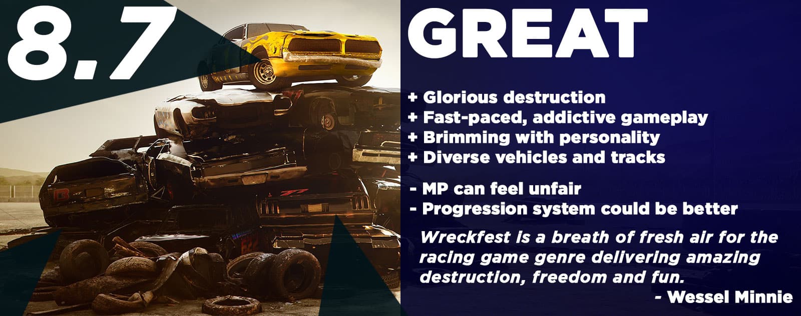 wreckfest review summary