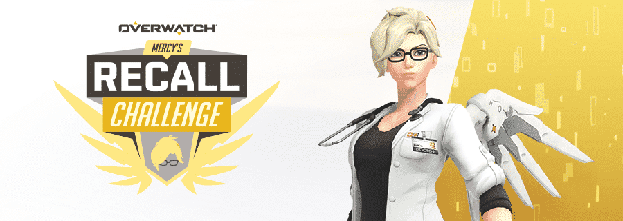 Play and Watch Overwatch to Unlock Cosmetics in the Mercy’s Recall Challenge