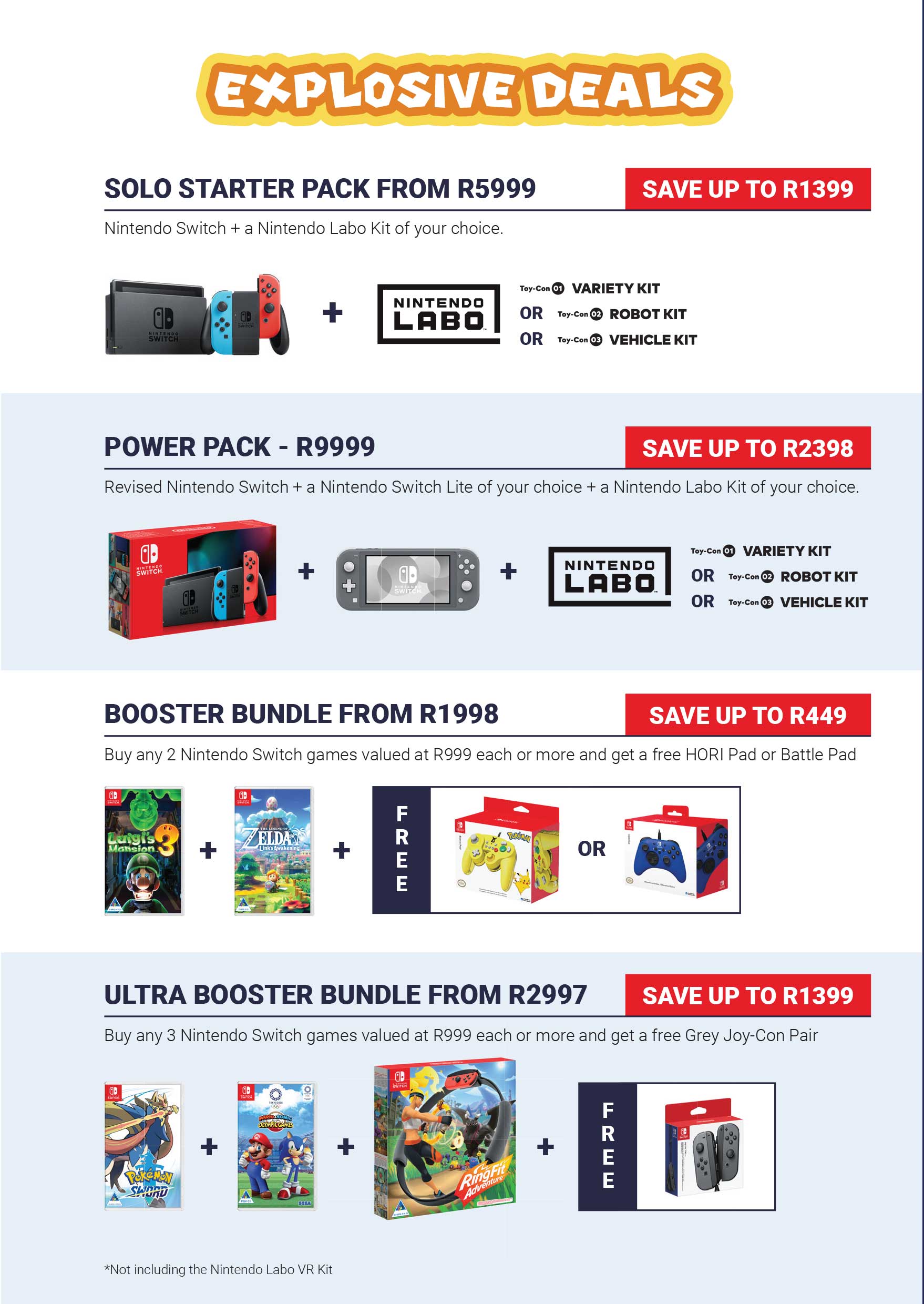 Nintendo labo shop black friday deals