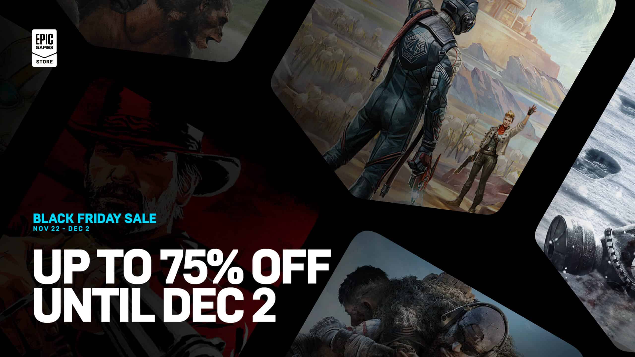 Epic Games Store Black Friday 2019 sale deals