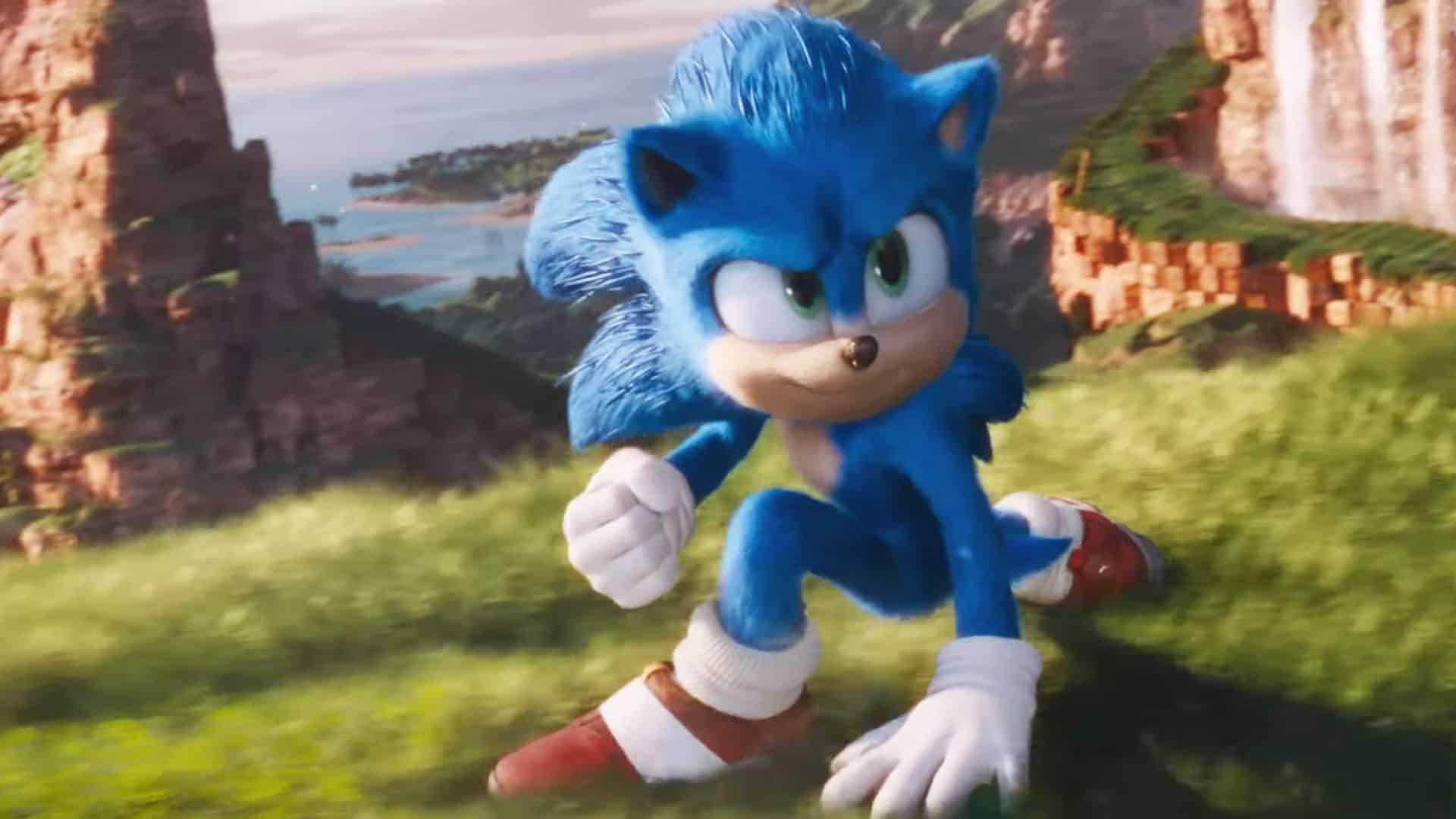 New Sonic the Hedgehog trailer movie Paramount Pictures SEGA