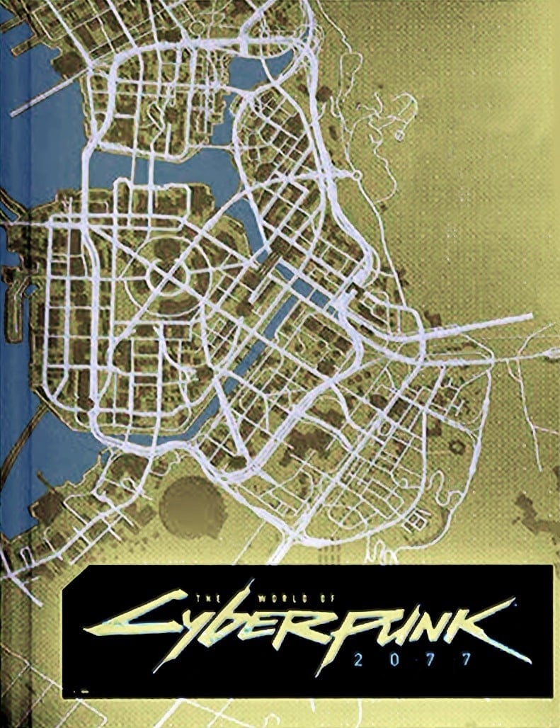 Cyberpunk 2077 world map CD Projekt Red