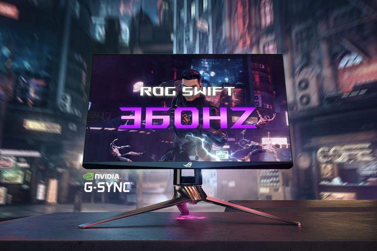 ASUS and NVIDIA Reveal a 360Hz Gaming Monitor at CES 2020
