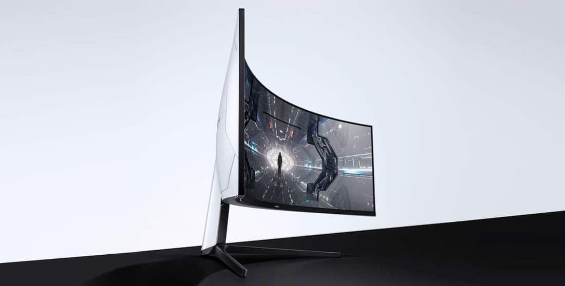 The Samsung Odyssey G9 Gaming Monitor Features a Crazy 240Hz Curved Display