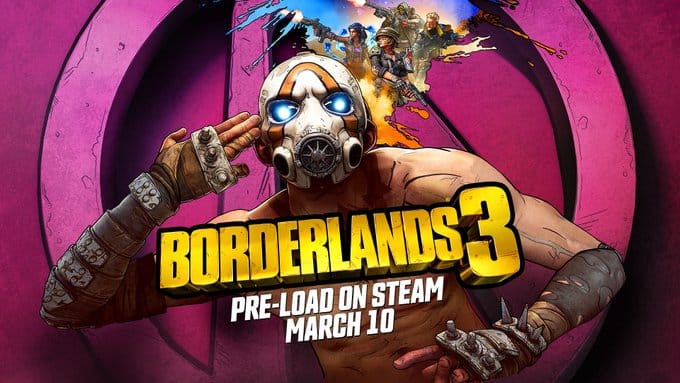 Borderlands 3 Steam Gearbox Software 2K Games PC Epic Games Store
