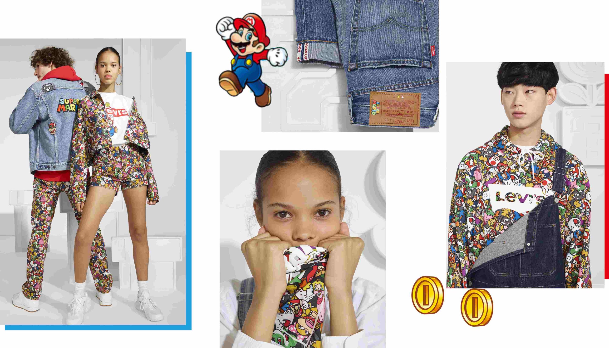 Levis and Nintendo Reveal Super Mario-Themed Clothing Line and We Need it All
