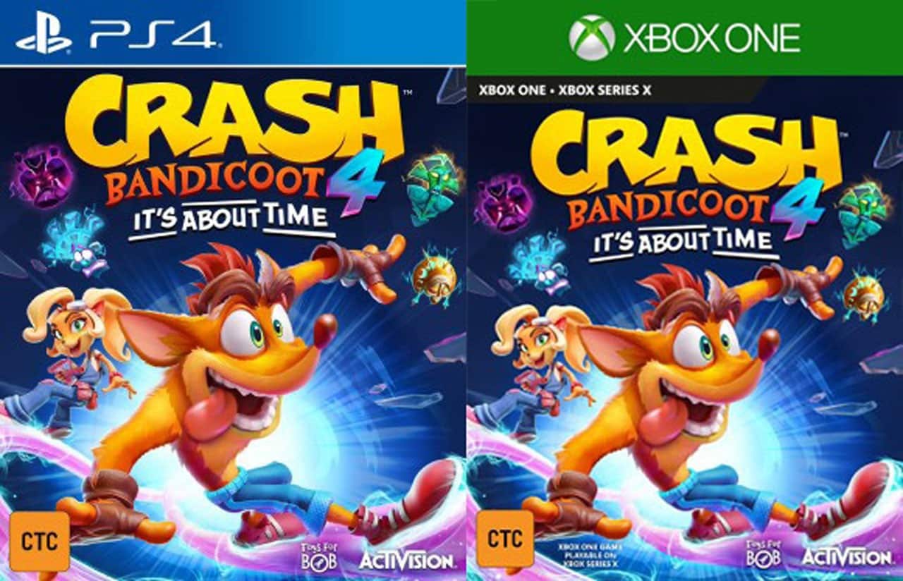 Crash Bandicoot 4: It’s About Time Box Art and Story Leaked