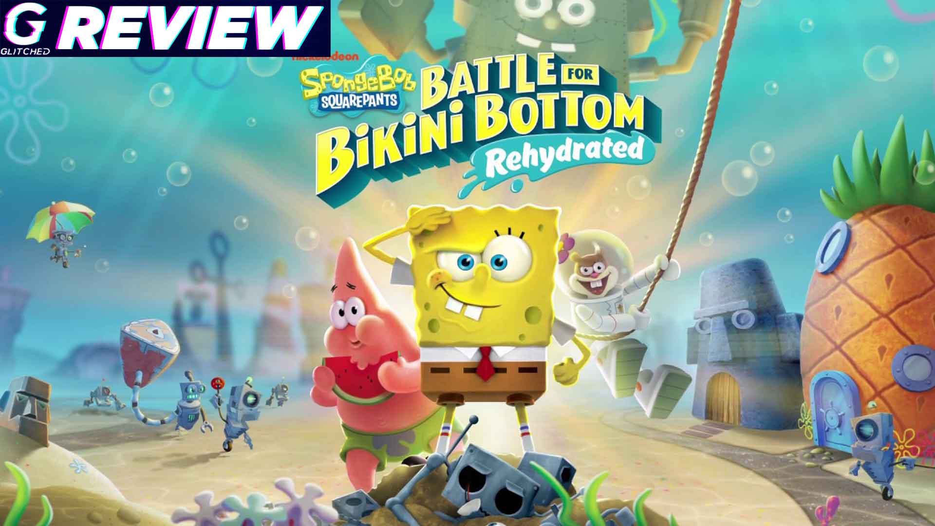 Spongebob Battle For Bikini Bottom Rehydrated Robots