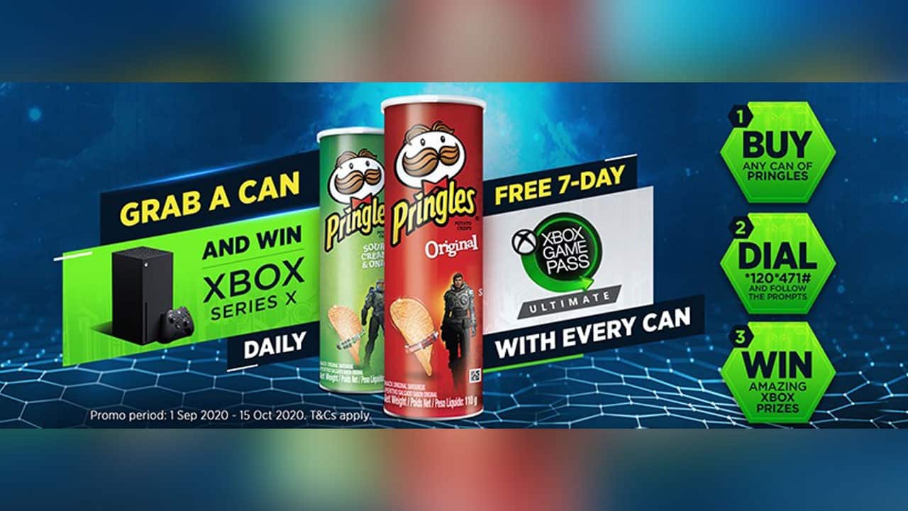 Buy Pringles and Win 1 of 46 Xbox Series X Consoles, Get 7 Days of Xbox Game Pass Ultimate
