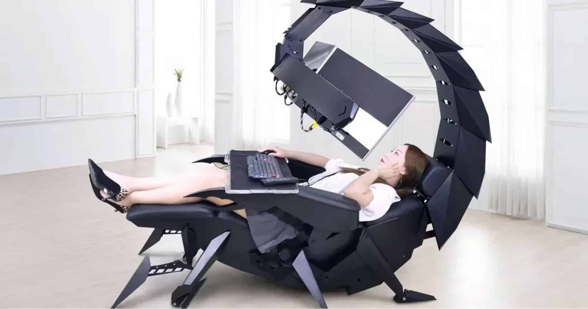 This R60k Cluvens Scorpion Gaming Chair Is Fully Mechanical And Pretty Awesome