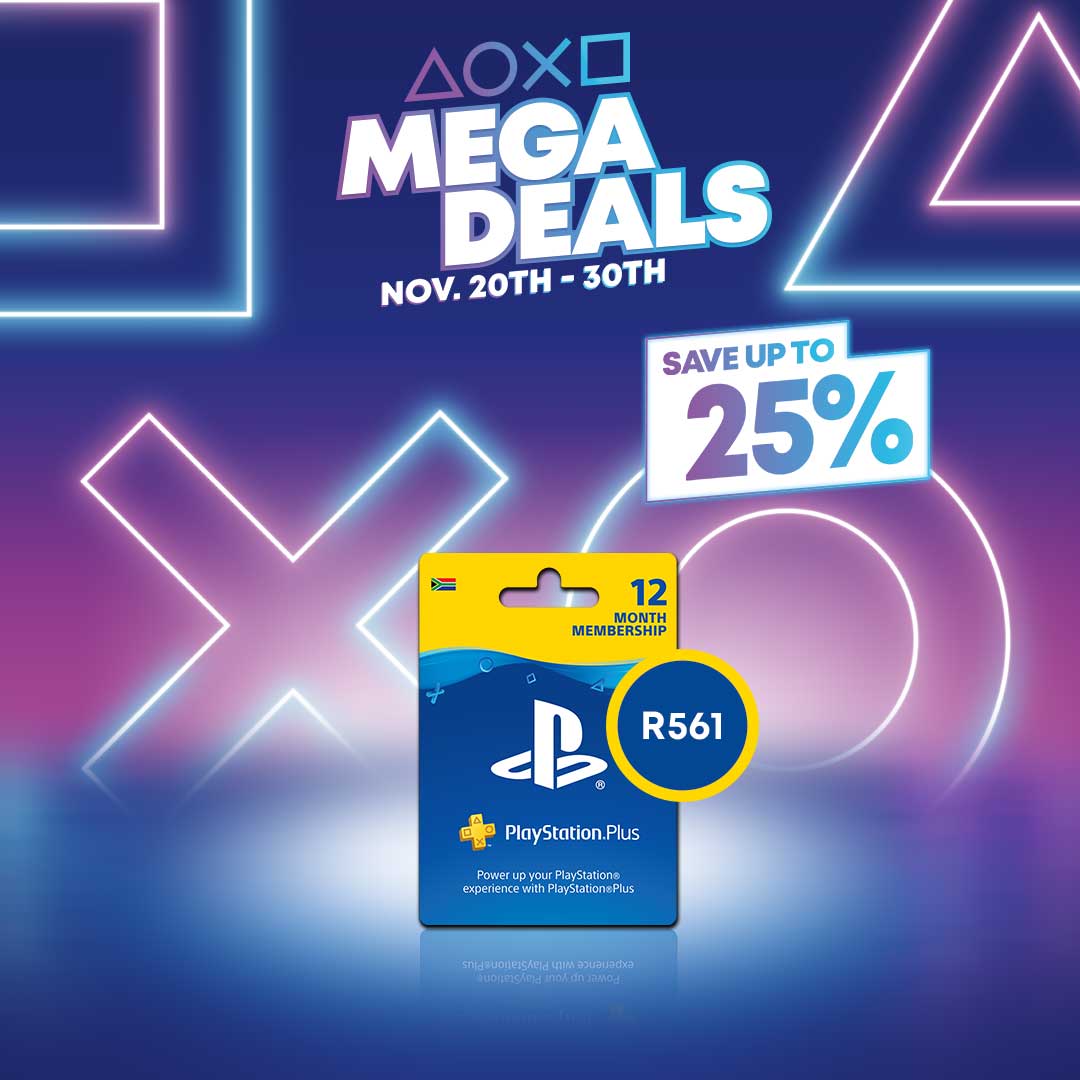 PlayStation Plus 12 Month Sale South Africa