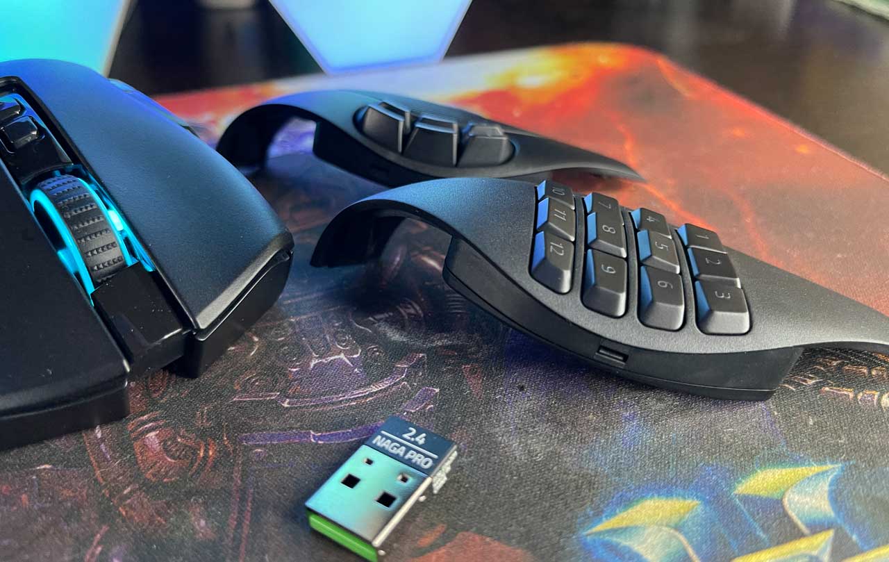 Razer Naga Pro mouse review: Pushing your buttons