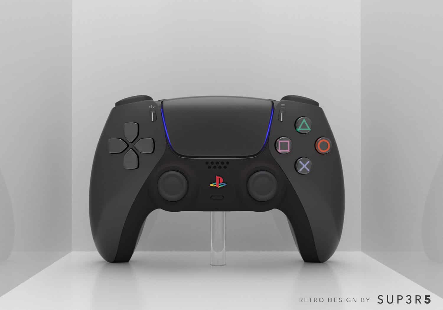 PS2-Themed Black PS5 Console