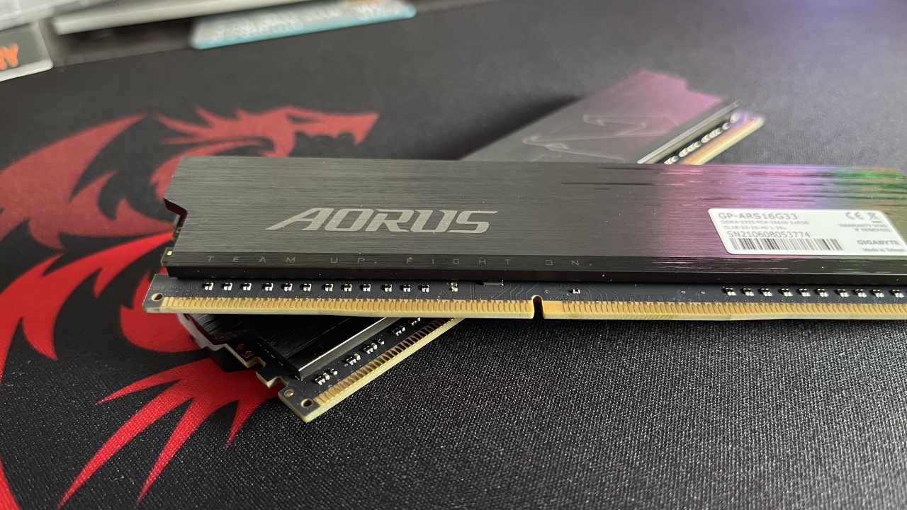 Gigabyte AORUS RGB DDR4 16GB (2x8GB) 3333MHz RAM Review