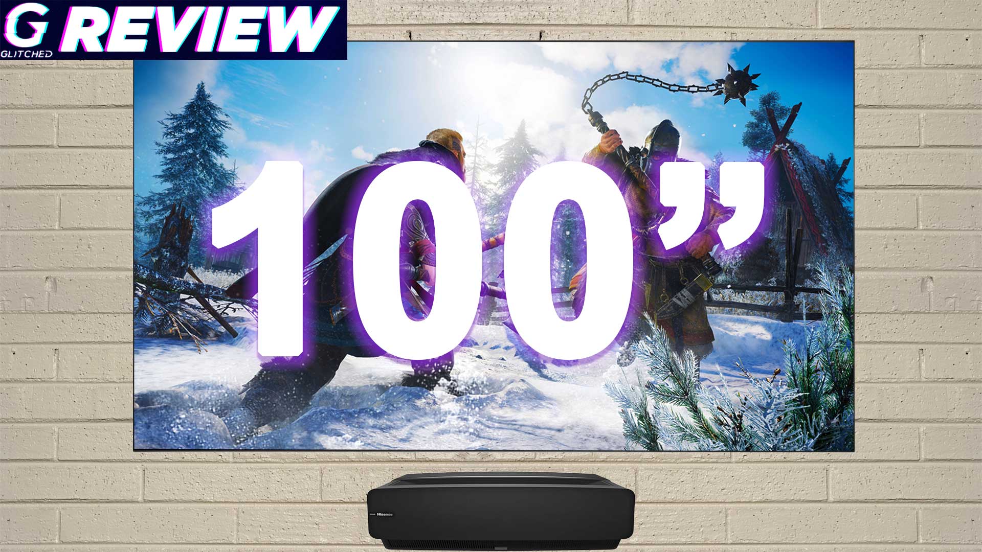 Hisense 100-Inch Laser TV (100L5F) Review – Gaming, Movies, TV Tested