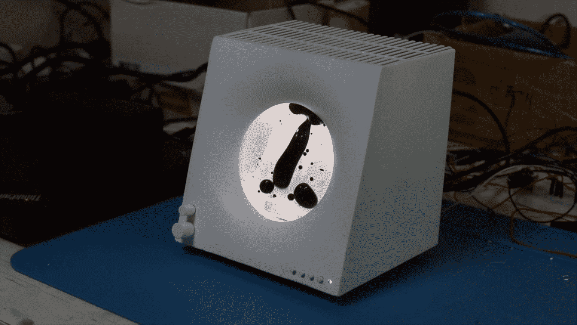 Dancing Ferrofluid Speaker