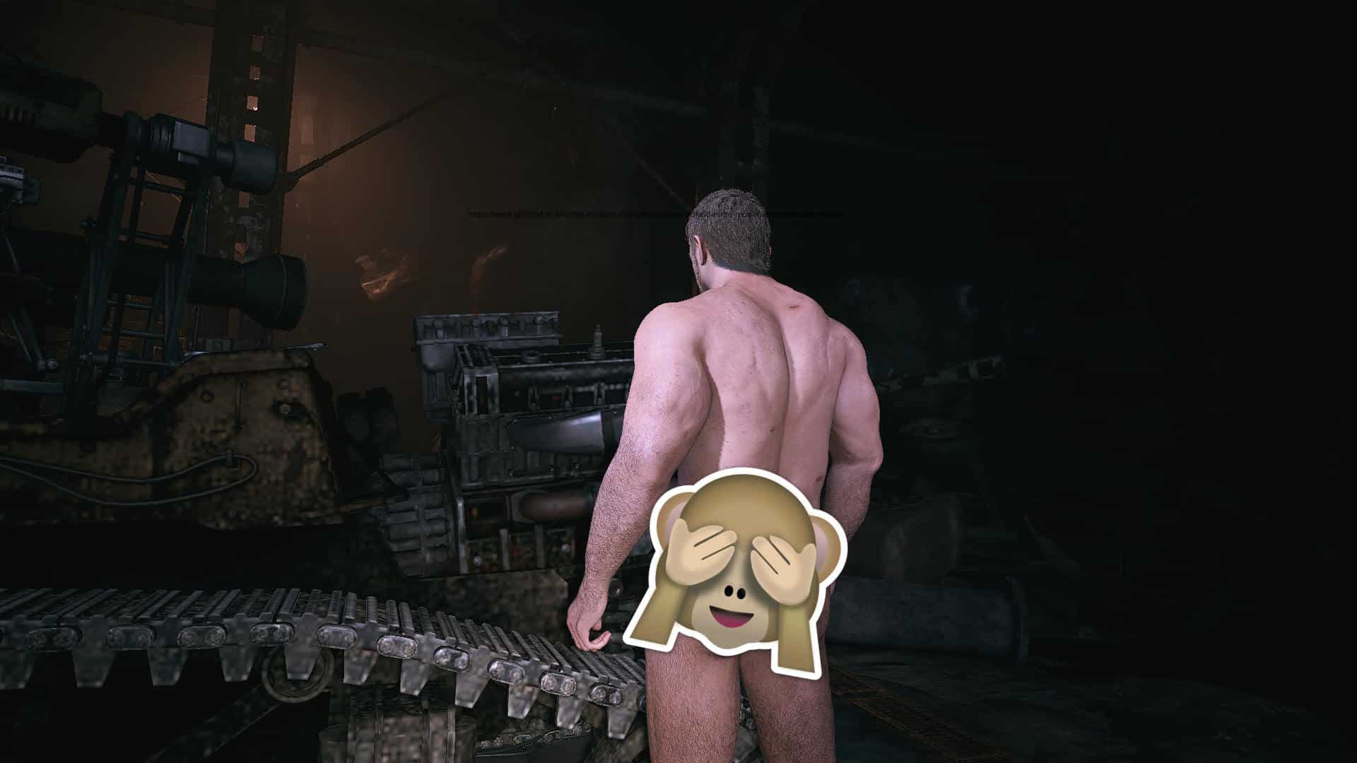 This Resident Evil Village Chris Redfield Nude Mod Makes Him Very Naked