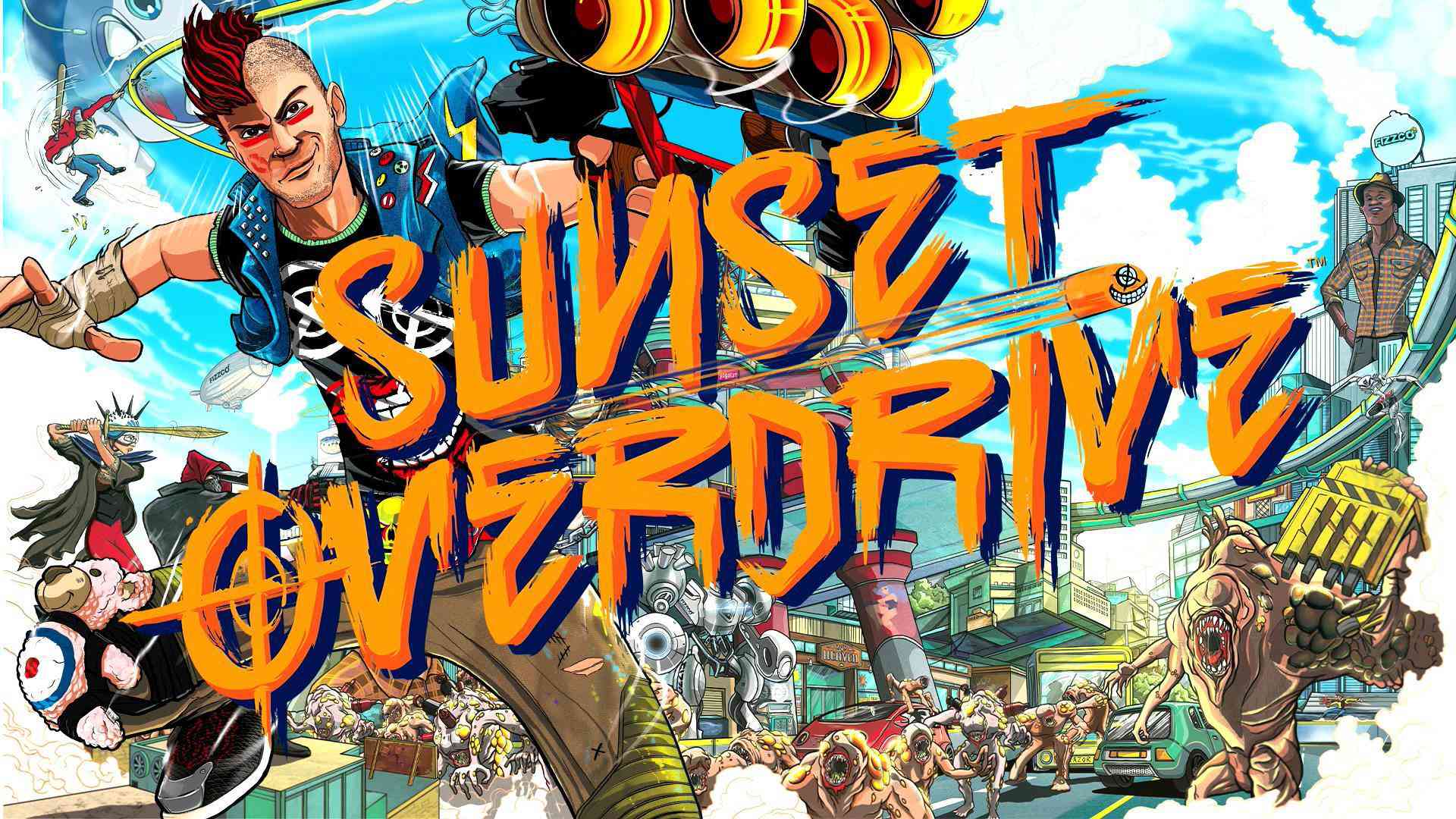 Sunset Overdrive PS5 Insomniac Games