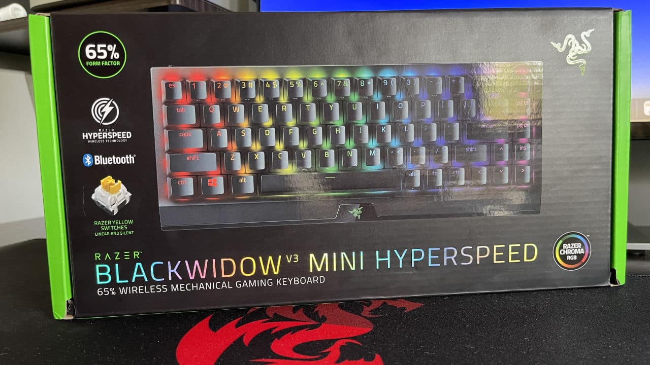 Razer Blackwidow V3 Mini Hyperspeed Gaming Keyboard Review