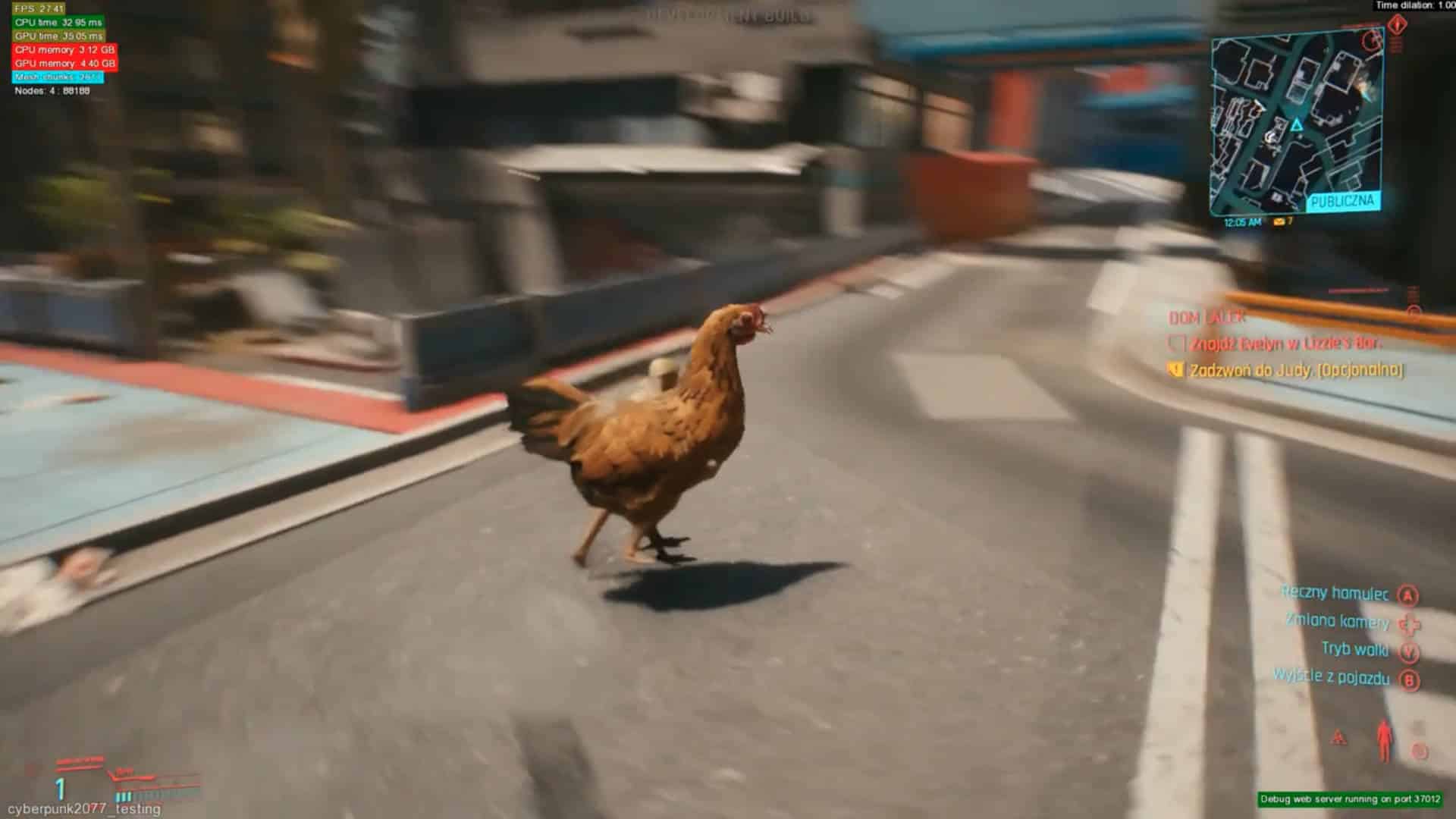 Cyberpunk 2077 Alpha Footage Leaks Online and Includes NSFW Content and Riding a Chicken