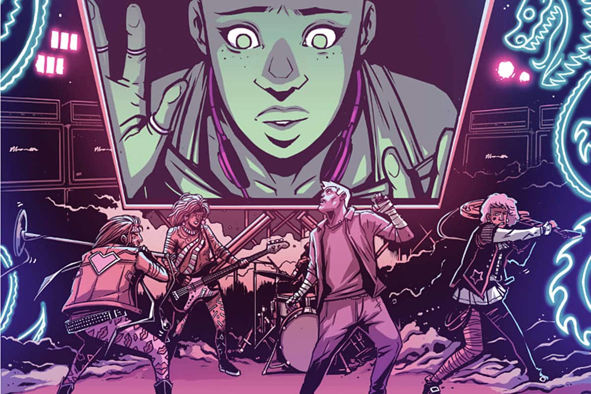 LIMBO Comic – An 80’s Infused Detective Comic Mixed with Neon Lights and Synth Wave