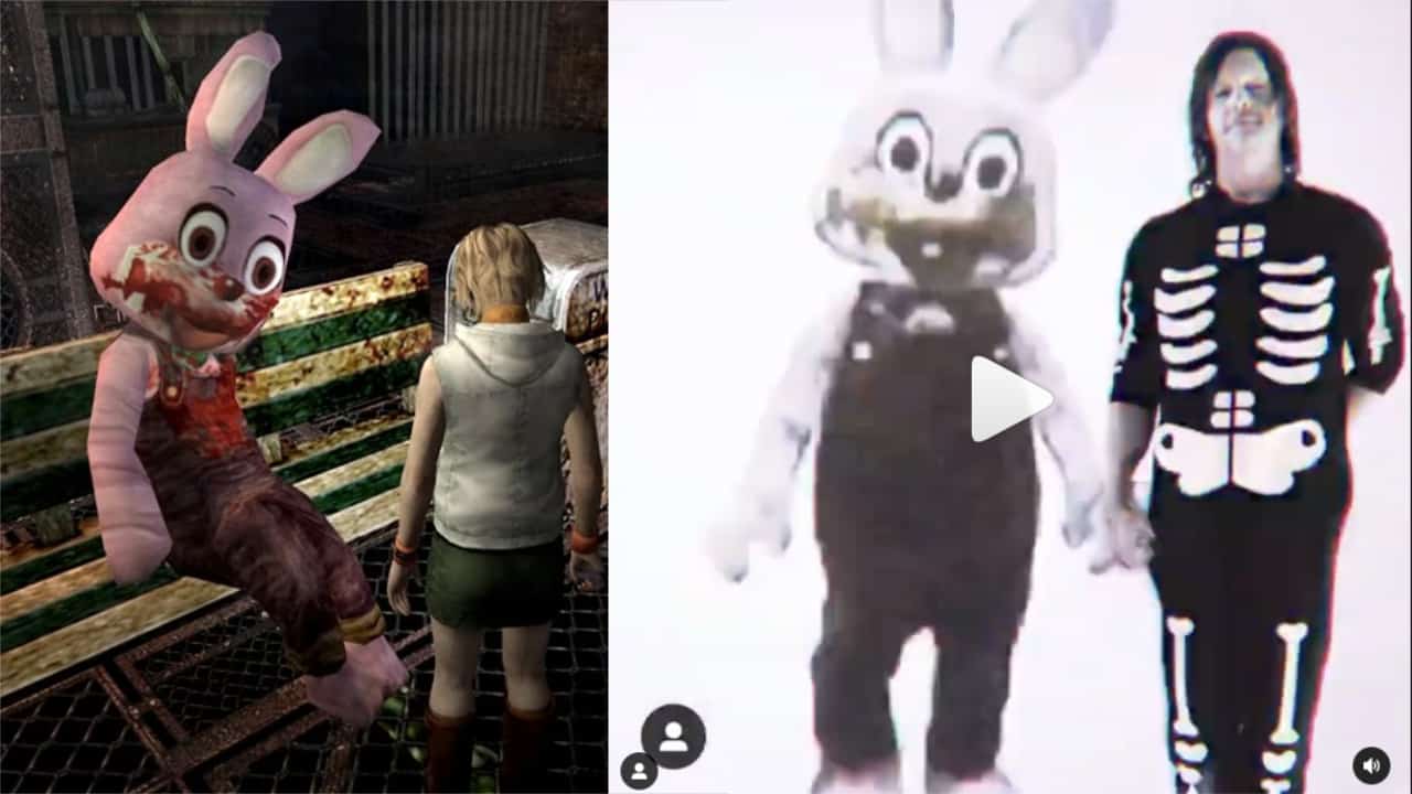 Norman Reedus Trolls The Internet With Robbie The Silent Hill Rabbit