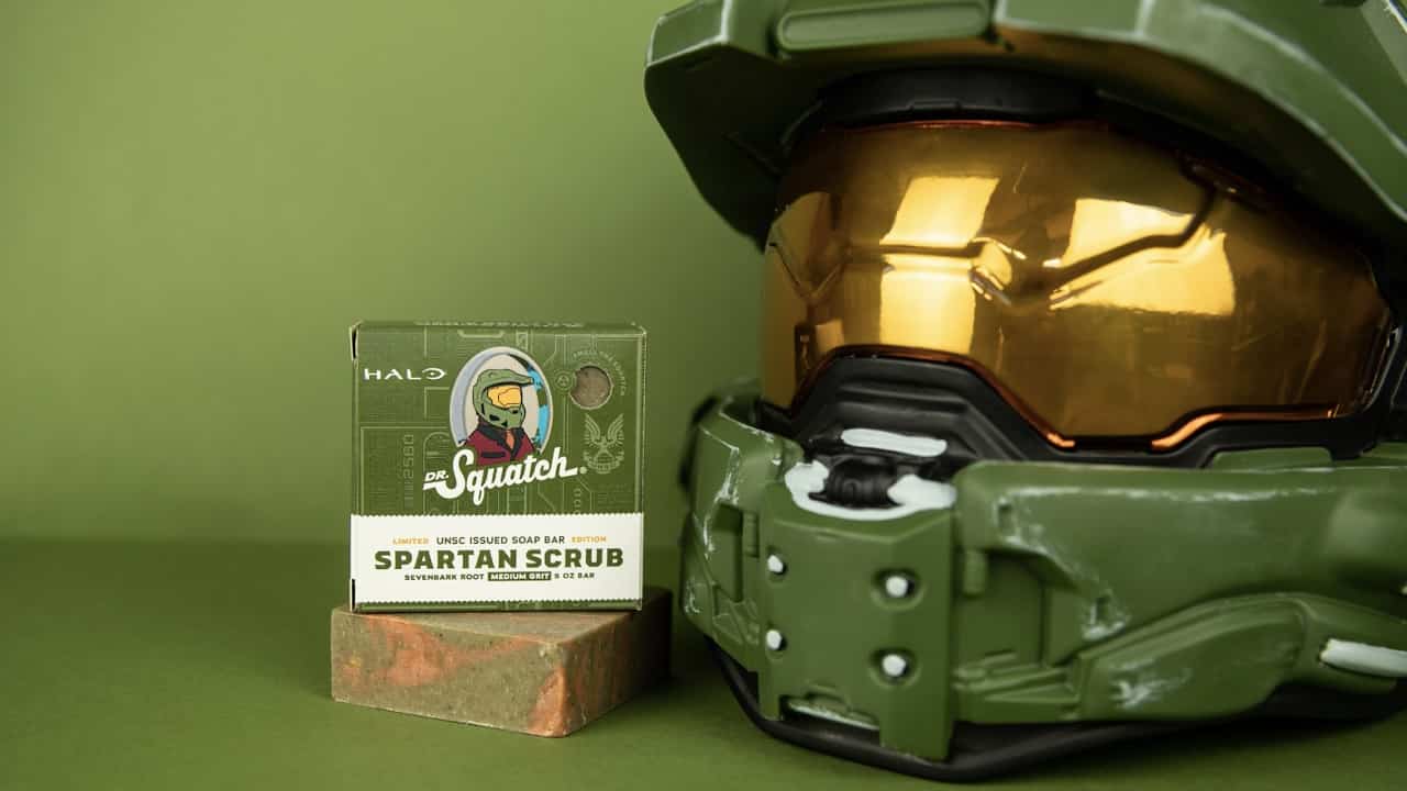 Xbox Halo Soap Spartan Scrub