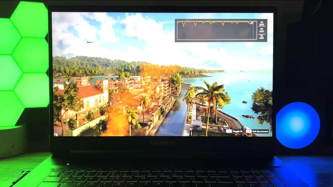 Gigabyte A7 X1 Gaming Notebook Review