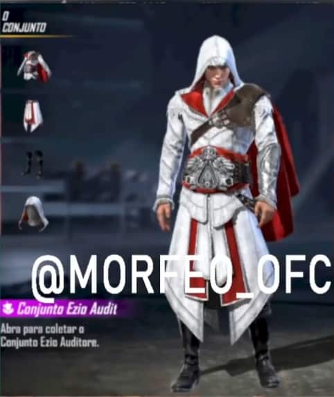 Free Fire Assassin's Creed Ezio Auditore Outfit