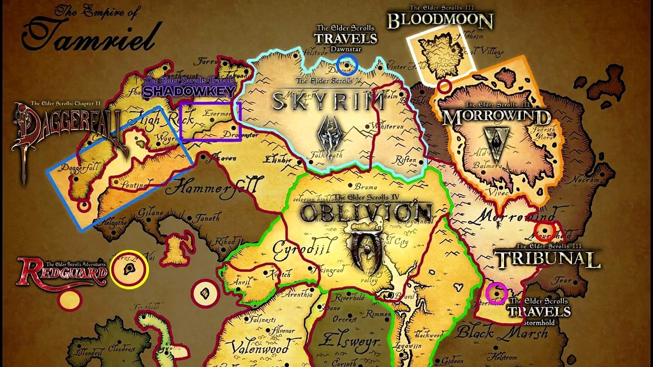 Elder Scrolls 6 High Rock Hammerfell Locations