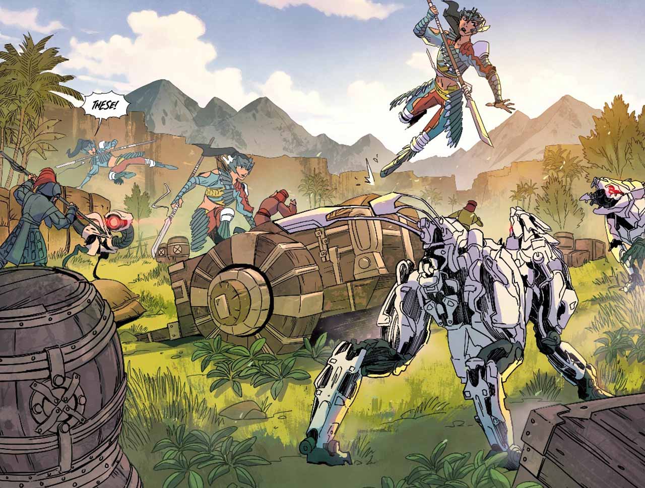 The Horizon Zero Dawn Comics Are Everything You Need Before Jumping Into Horizon Forbidden West