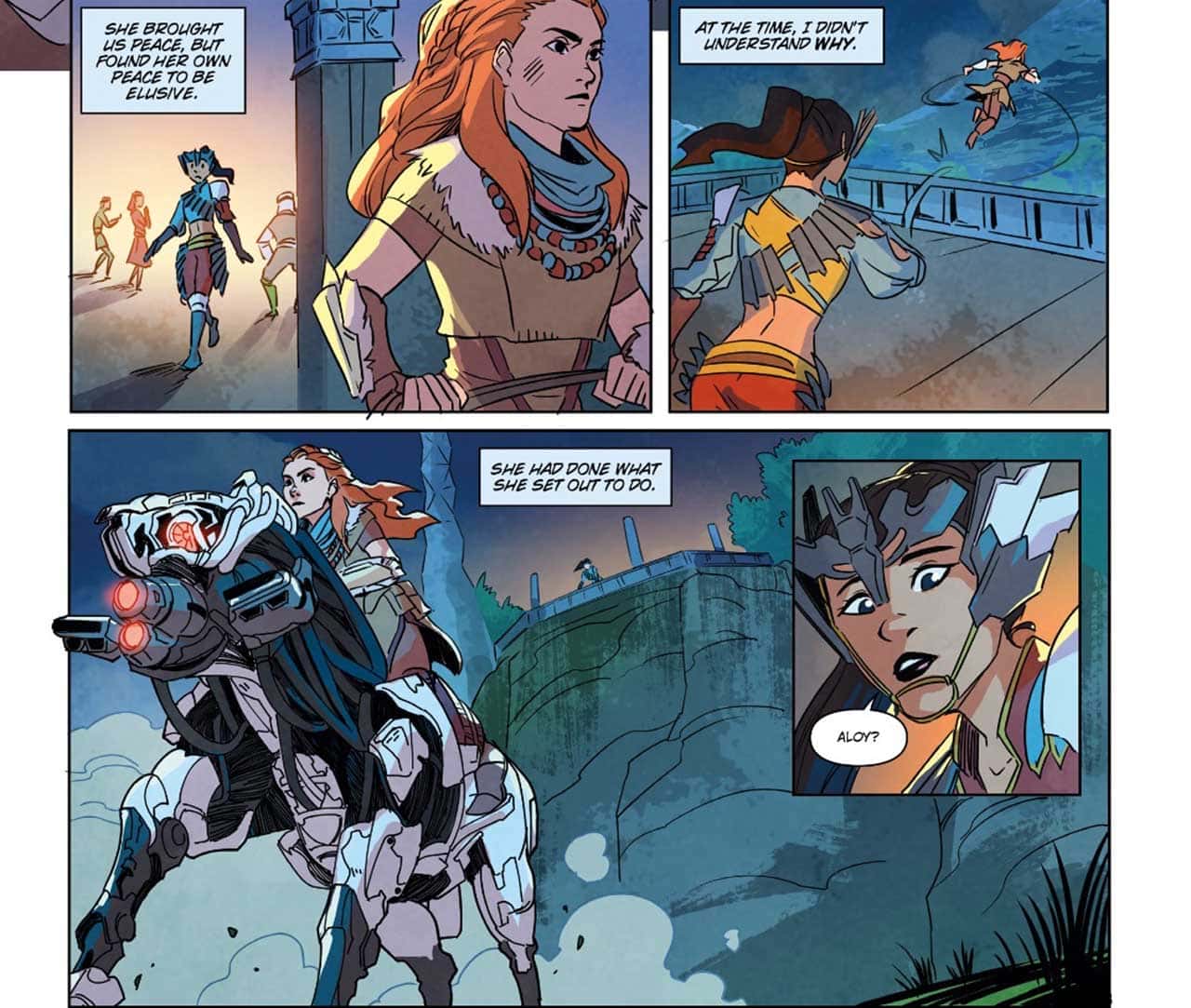 The Horizon Zero Dawn Comics Are Everything You Need Before Jumping Into Horizon Forbidden West