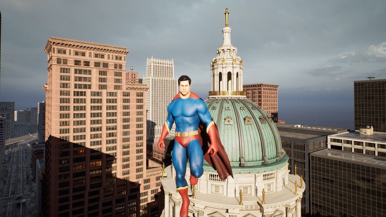 Superman Unreal Engine 5 Mod The Matrix Awakens