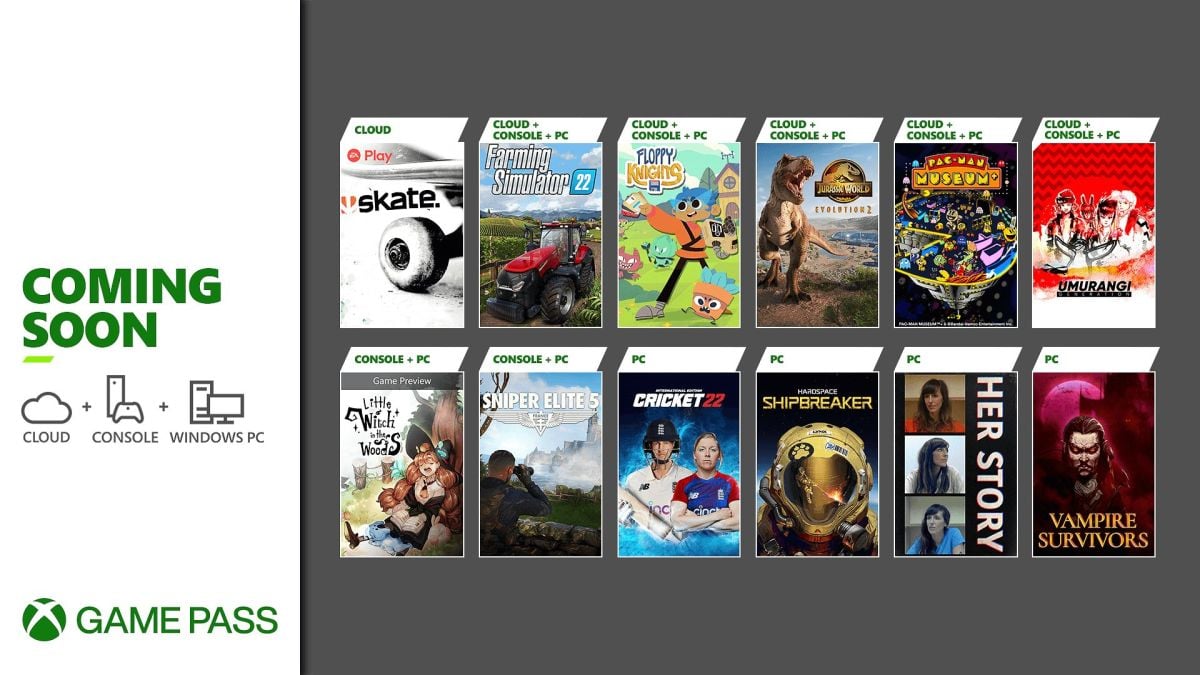 Xbox Game Pass May Sniper Elite Jurassic World Evolution 2