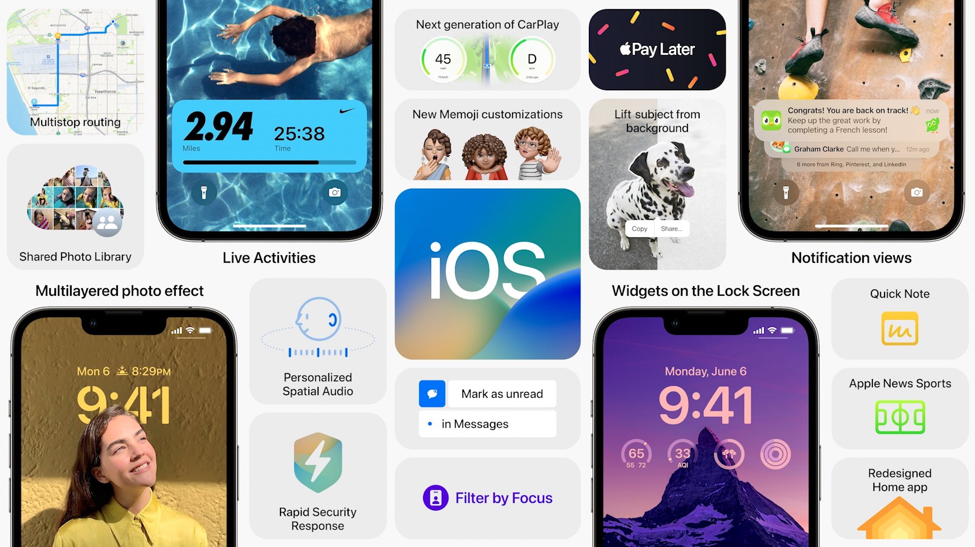 iOS 16 WatchOS 9 M2