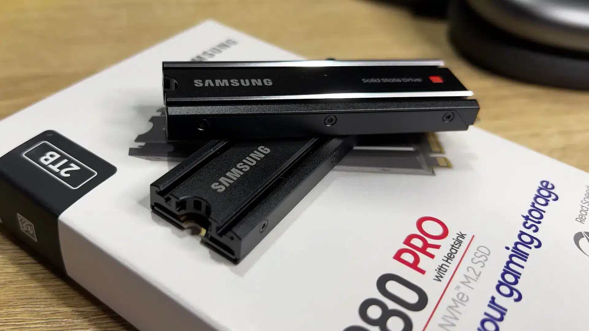 Samsung 980 Pro SSD with heatsink PS5 and PC gaming upgrade