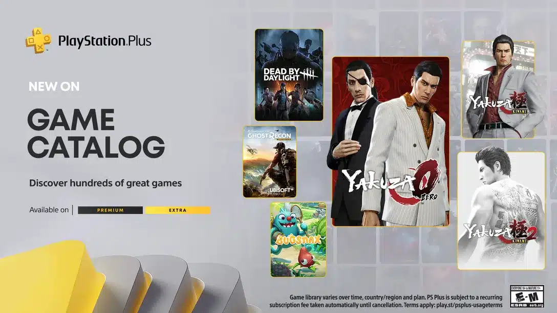 PlayStation Plus Game Catalogue Gets New Games Next Week
