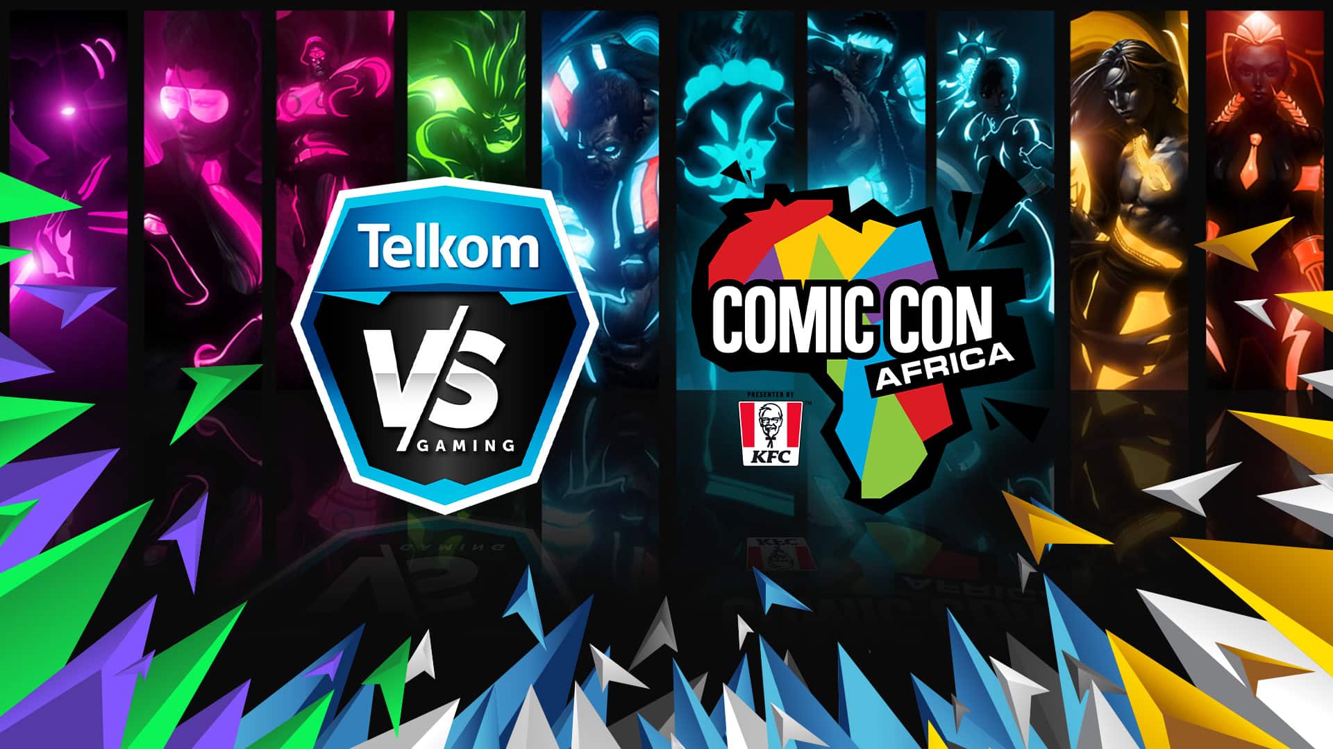 Telkom VS Gaming Partners With Comic Con Africa