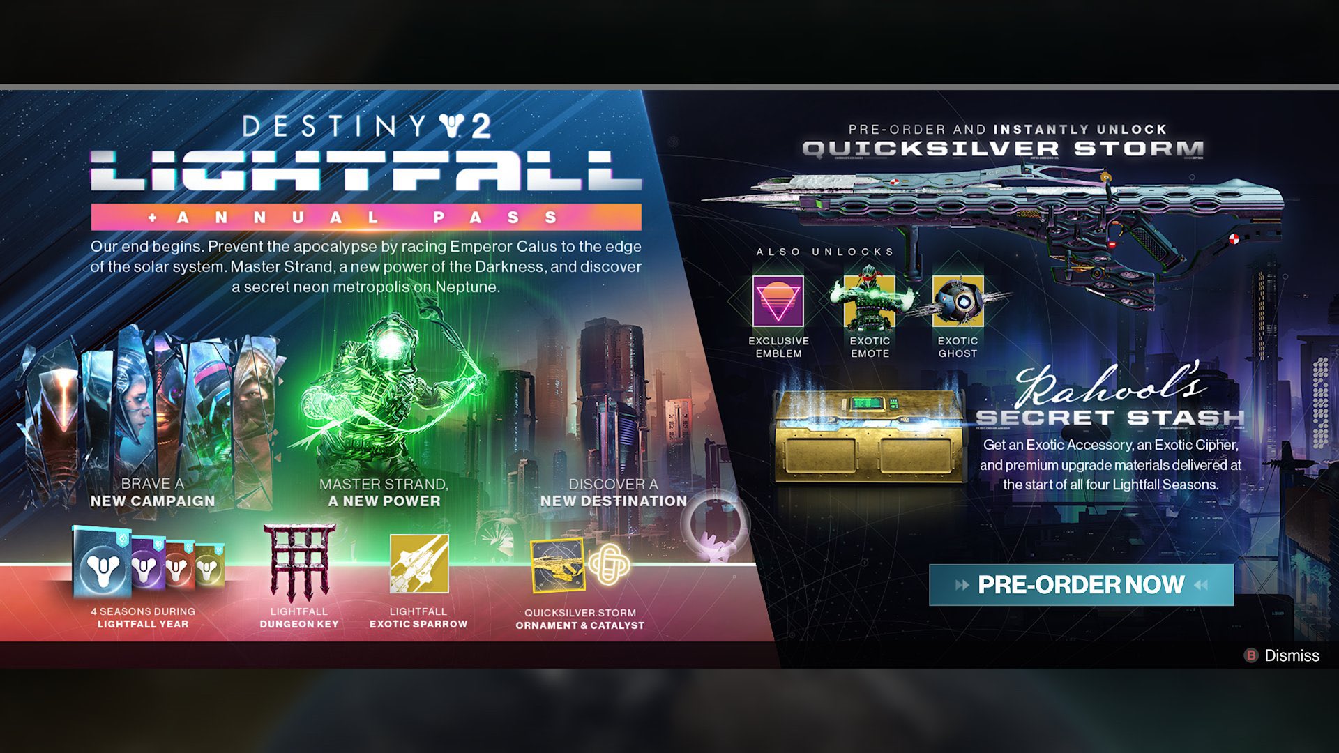 Destiny 2 Season of Plunder Destiny 2 Lightfall