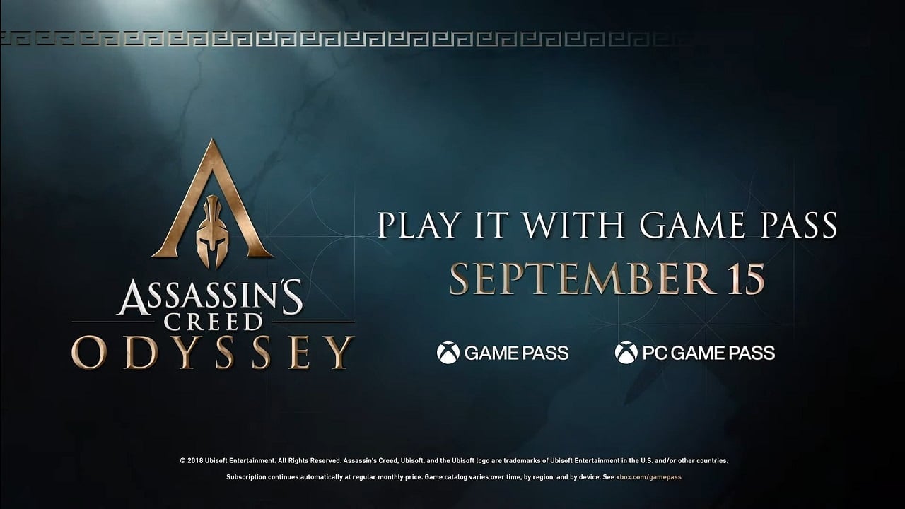 Assassin's Creed Odyssey Xbox Game Pass PC Game Pass